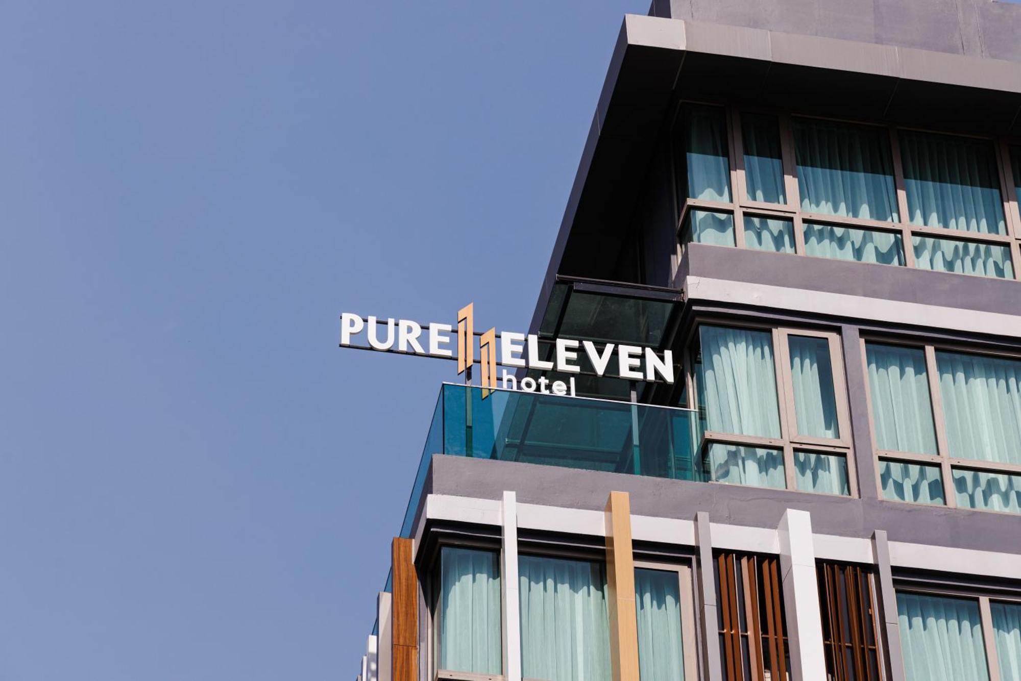 Pure Eleven Hotel Bangkok Makkasan Exteriör bild
